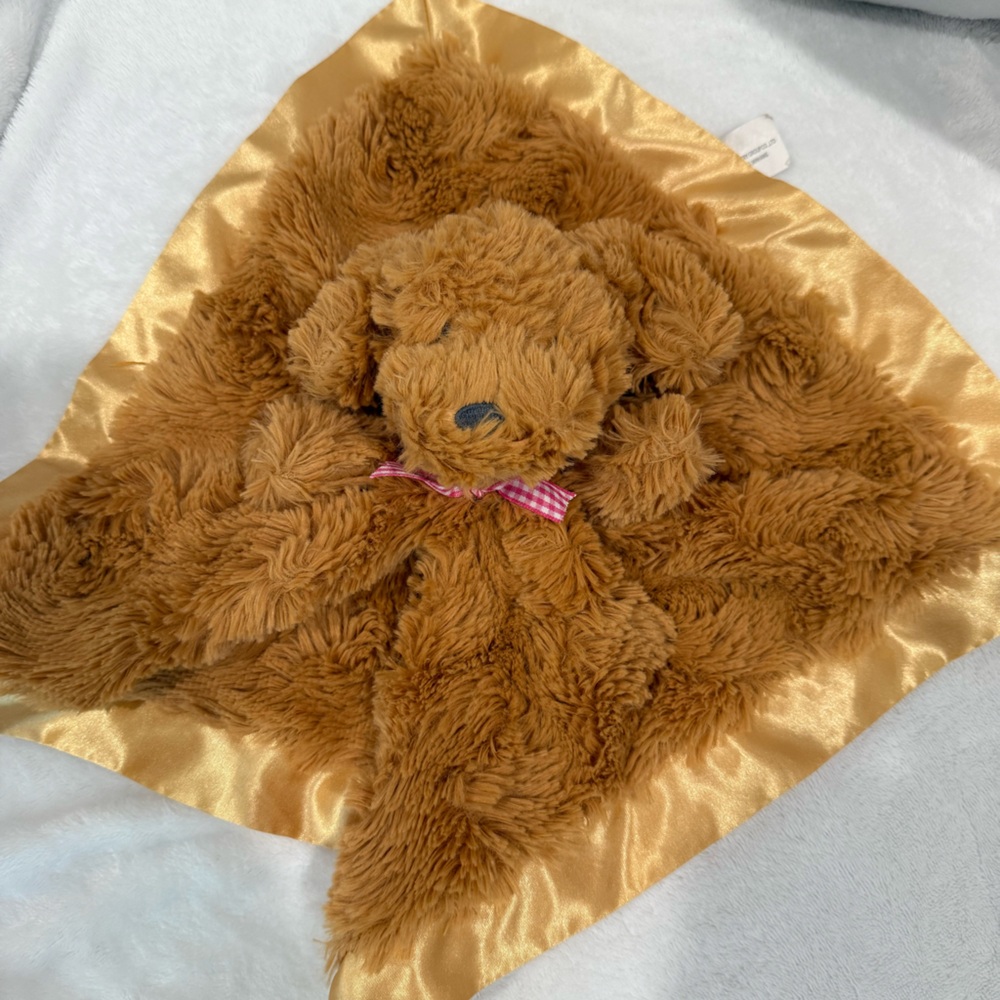 Cloud Island Brown Dog Security Blanket‎ Lovey.